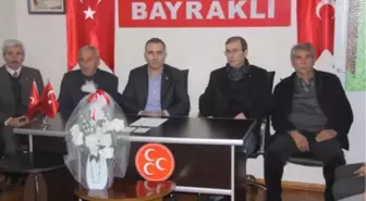 MHP Bayraklı Bayburtluları Ağırladı