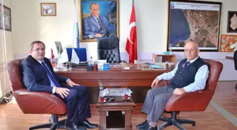 Başkan Ergin'den, Başkan Yusuf Altıparmak'a Ziyaret