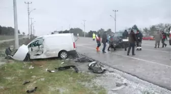 Keşan'da Kaza: 1 Ölü, 2 Yaralı