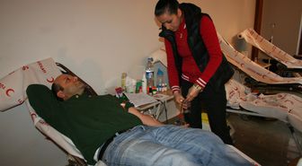 Kızılay Kan Merkezinden, Kan Bağışı Kampanyası