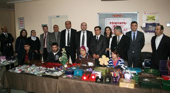Psikiyatri Hastalarından El Sanatları Sergisi