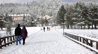 Bolu Dağı'nda 'Kartpostallık' Görüntüler Oluştu