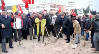 Duble Yol İçin Kazma Kürekli Eylem