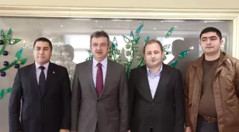 Başkan Köşker Mühted Yöneticilerini Ağırladı