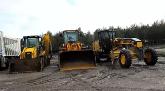 Yıldızeli'nde Karla Mücadele Devam Ediyor