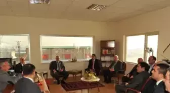 Vali Karaloğlu'ndan Sanayiciye Moral Ziyareti
