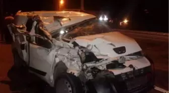 Salihli'de Trafik Kazası: 1 Yaralı