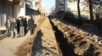 Espiye Belediyesi'nin Su ve Yol Çalışmaları Sürüyor