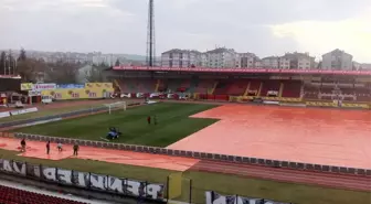 Atatürk Stadına Kış Şartları İçin Özel Branda Sistemi