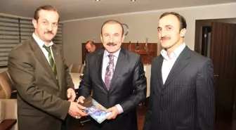 Çanakkale Şehiteri ve Gazileri Derneği Başkan Doğan'ı Ziyaret Etti