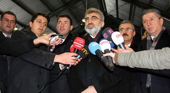 Enerji Bakanı Yıldız Facia Bölgesinde