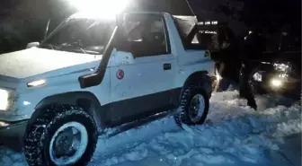 Yaylada Mahsur Kalan Off- Road Tutkunları Kurtarıldı