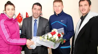 Gençlik Hizmetleri ve Spor İl Müdürü Kuş Agd'yi Ziyaret Etti