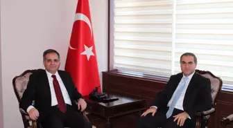 İslahiye Kaymakamı, Vali Tapsız'ı Ziyaret Etti