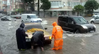 Antalya'da Sağanak ve Fırtına