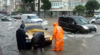 Antalya'daki Sağanak ve Fırtına