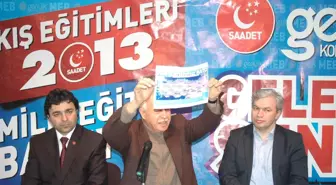 Eski Adalet Bakanı Şevket Kazan Erzurum'da