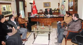 Önadım Medya Grubu'ndan, Başkan Çağlayan'a Ziyaret