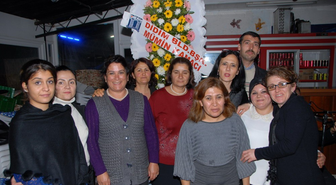 Akbük'te İşçilere Halk Sahip Çıktı