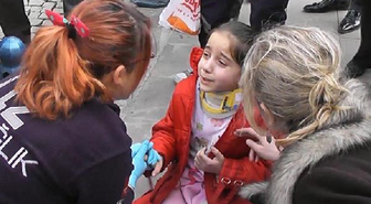 Kazada Yaralanan Minik Hafize, Annesi Gelmeden Hastaneye Gitmedi