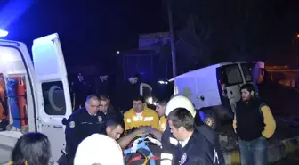 Viyadük Altında Korkutan Kaza