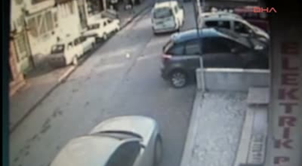 Bartın Freni Patlayan Minibüs Güvenlik Kameralarına Takıldı