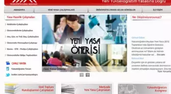 Yükseköğretim Yasa Çalışması 1 Milyon Tık Aldı