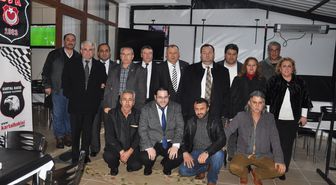 Fenerbahçeliler Derneği'nden Bjk Lokaline Ziyaret