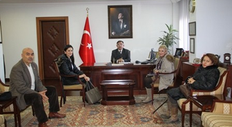 Kadın Dayanışma Derneği'nden Vali Yılmaz'a Ziyaret
