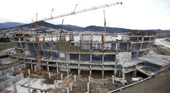 Timsah Arena İnşaatı Devam Ediyor