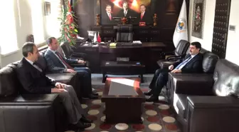 Vali Şahin Hanımınçiftliği Belediyesi'ni Ziyaret Etti