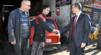 Başkan Tahmazoğlu Rüya Bebeği Ziyaret Etti