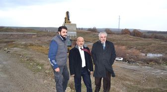Katı Atık Bertaraf ve Düzenli Depolama Tesisi'nde İlk Kazma Vuruldu