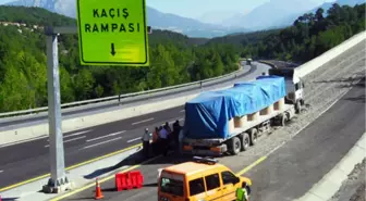 Acil Kaçış Rampası Kazaları Önlüyor