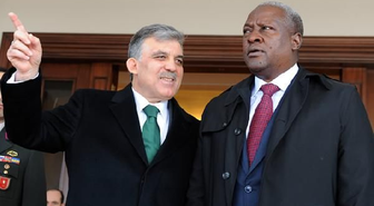 Gana Cumhurbaşkanı Mahama, Ankara'da