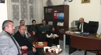 Kars Sağlık Müdürü Dr Hasan Tuncer'den Türk Sağlık-Sen Sendikasına Nezaket Ziyareti