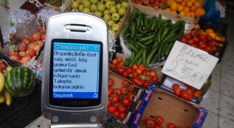 Batmanlı Manav Sms ile Sipariş Alıyor