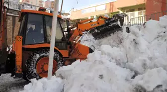 Hizan'da Kar Temizleme Çalışması