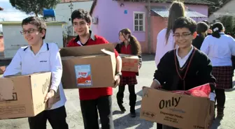 Salihli İlköğretim Okulu'ndan Kardeş Okula Yardım