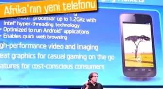 Afrika'nın İlk Intel İşlemcili Akıllı Telefonu Tanıtıldı