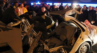Ankara'da Trafik Kazası: 2 Ölü, 2 Yaralı