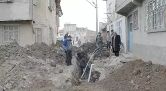 Bolvadin'de Kanalizasyon Sorununu Çözülüyor