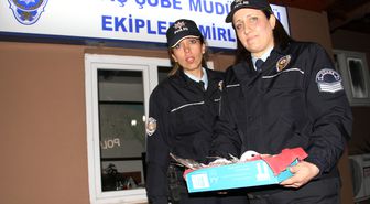 Yaralı Martıyı Kadın Polisler Kurtardı