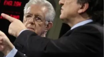 İtalya Başbakanı Mario Monti, Barroso ile Görüştü