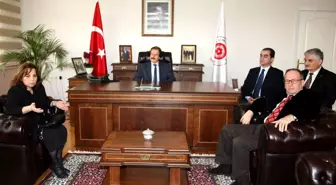 Memecan'dan, Rektör Kocacık'a Ziyaret