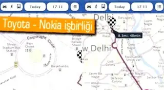 Toyota'lar Yolunu 'Nokia Here' ile Bulacak