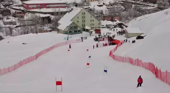 Bitlis'te Alp Disiplini ve Koşulu Kayak Yarışması