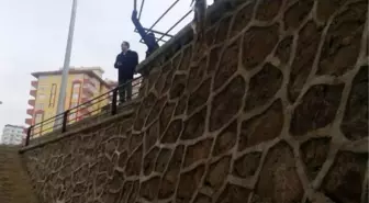 Otomobil, Apartmana Çarptı