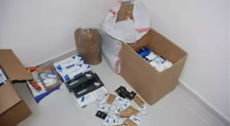Pazarda Kaçak Sigara Satarken Yakalandılar
