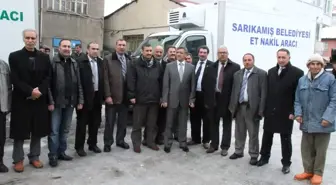 Sarıkamış Belediyesi Caneze Yıkama ve Bekletme ile Et Nakil Aracı Aldı